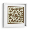 Historia Popular En Marrón - Chariklia Zarris | Cuadro decorativo de Canvas Lab