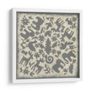 Historia Popular En Gris - Chariklia Zarris | Cuadro decorativo de Canvas Lab