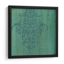 Damasco Verdigris I - J. Holland | Cuadro decorativo de Canvas Lab