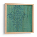 Damasco Verdigris I - J. Holland | Cuadro decorativo de Canvas Lab