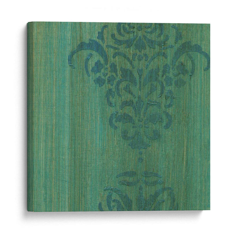 Verdigris Damask Ii - J. Holland | Cuadro decorativo de Canvas Lab