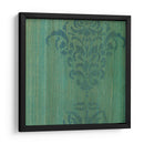 Verdigris Damask Ii - J. Holland | Cuadro decorativo de Canvas Lab