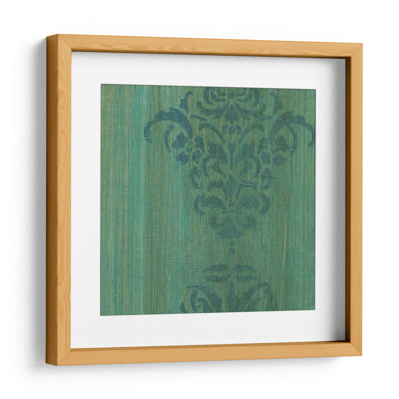 Verdigris Damask Ii - J. Holland | Cuadro decorativo de Canvas Lab