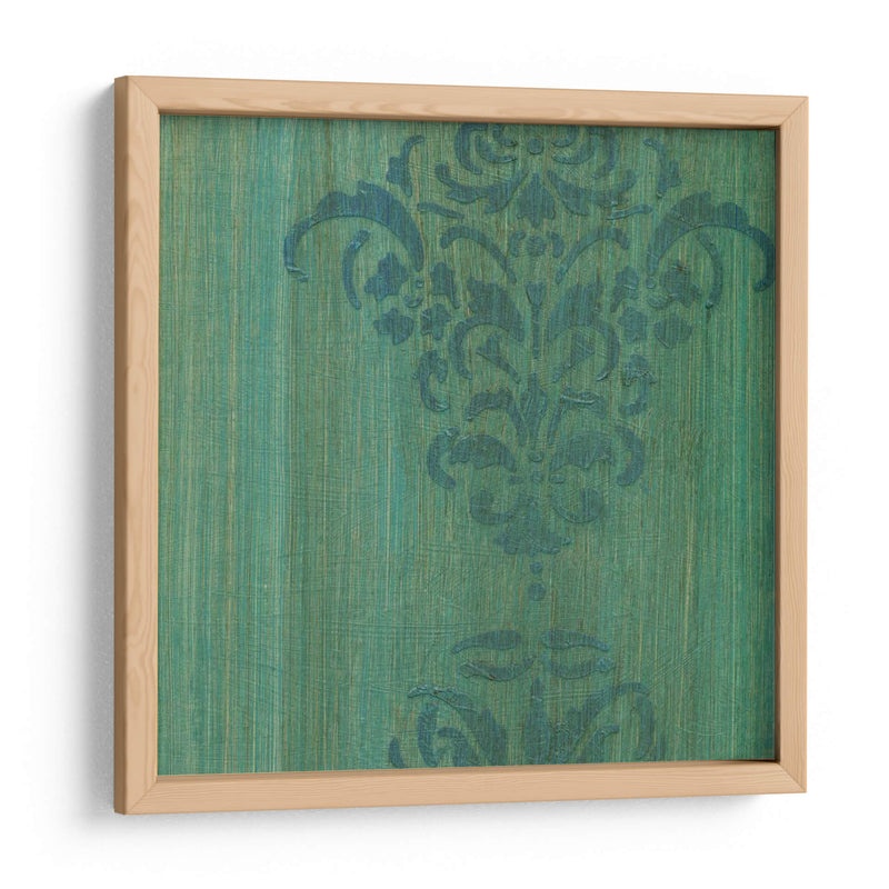 Verdigris Damask Ii - J. Holland | Cuadro decorativo de Canvas Lab