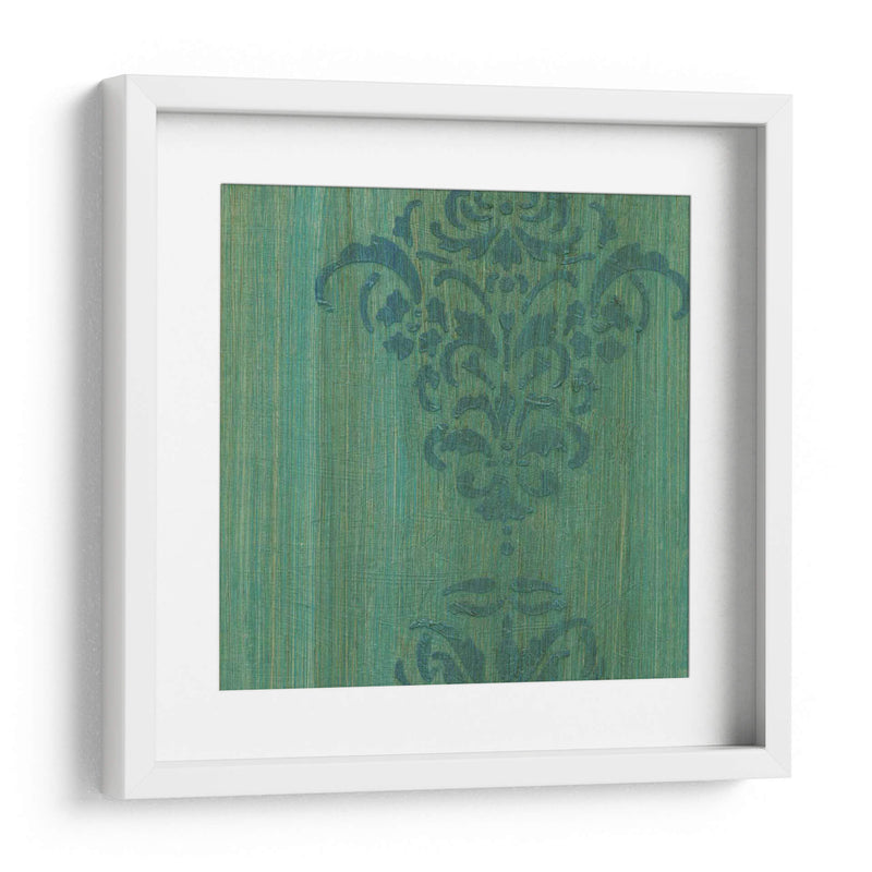 Verdigris Damask Ii - J. Holland | Cuadro decorativo de Canvas Lab