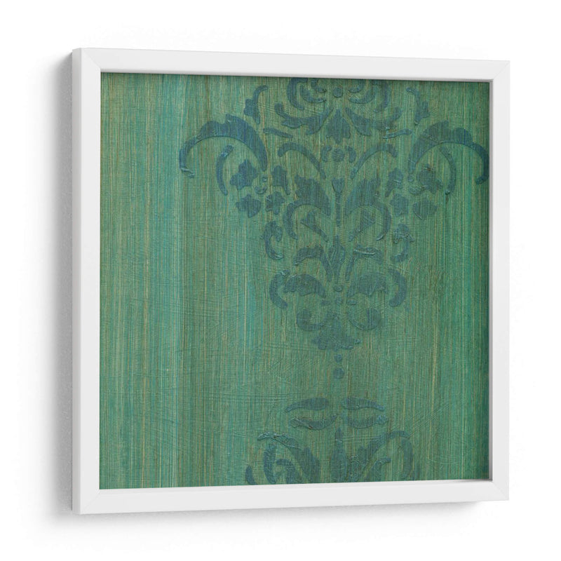 Verdigris Damask Ii - J. Holland | Cuadro decorativo de Canvas Lab