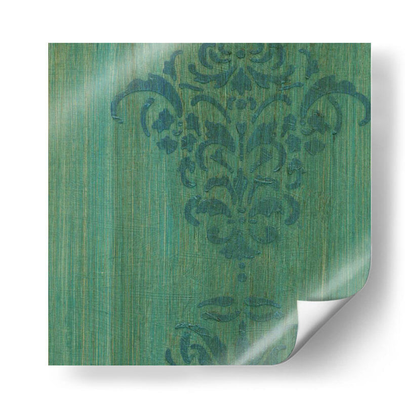 Verdigris Damask Ii - J. Holland | Cuadro decorativo de Canvas Lab