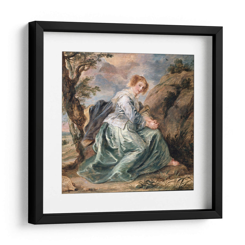Ágar en el desierto - Peter Paul Rubens | Cuadro decorativo de Canvas Lab