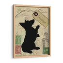 Silueta De Corgi - Nancy S. Pallan | Cuadro decorativo de Canvas Lab