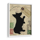 Silueta De Corgi - Nancy S. Pallan | Cuadro decorativo de Canvas Lab