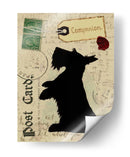 Silueta De Scottie - Nancy S. Pallan | Cuadro decorativo de Canvas Lab