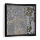 Pequeños Medallones Y Damasco I - Jennifer Goldberger | Cuadro decorativo de Canvas Lab