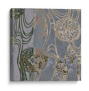 Pequeños Medallones Y Damasco Ii. - Jennifer Goldberger | Cuadro decorativo de Canvas Lab