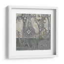 Pequeños Medallones Y Damasco Iv - Jennifer Goldberger | Cuadro decorativo de Canvas Lab