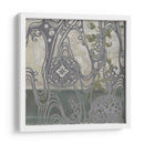 Pequeños Medallones Y Damasco Iv - Jennifer Goldberger | Cuadro decorativo de Canvas Lab