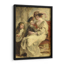 Helena Fourment con dos de sus hijos - Peter Paul Rubens | Cuadro decorativo de Canvas Lab
