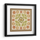 Azulejo Floral Folk I - June Erica Vess | Cuadro decorativo de Canvas Lab