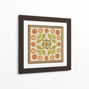 Azulejo Floral Folk I - June Erica Vess | Cuadro decorativo de Canvas Lab