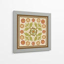 Azulejo Floral Folk I - June Erica Vess | Cuadro decorativo de Canvas Lab