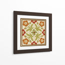 Tile Folk Floral Iii - June Erica Vess | Cuadro decorativo de Canvas Lab