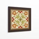 Tile Folk Floral Iii - June Erica Vess | Cuadro decorativo de Canvas Lab