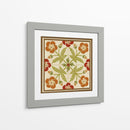 Tile Folk Floral Iii - June Erica Vess | Cuadro decorativo de Canvas Lab
