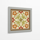 Tile Folk Floral Iii - June Erica Vess | Cuadro decorativo de Canvas Lab