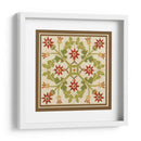 Tile Folk Floral Iv - June Erica Vess | Cuadro decorativo de Canvas Lab