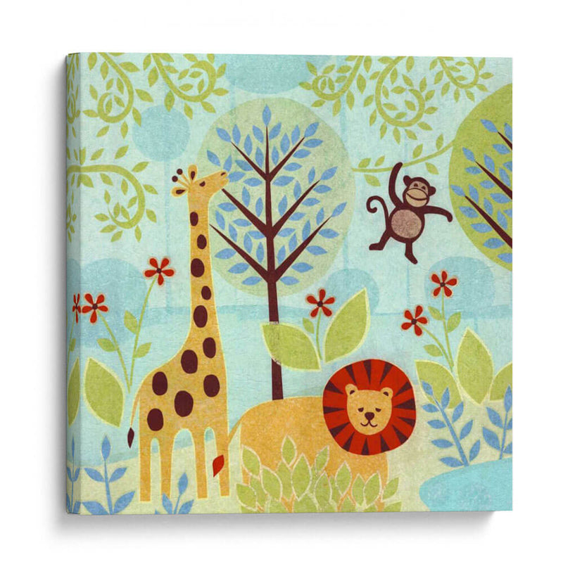 Buddies De La Selva - Kim Conway | Cuadro decorativo de Canvas Lab