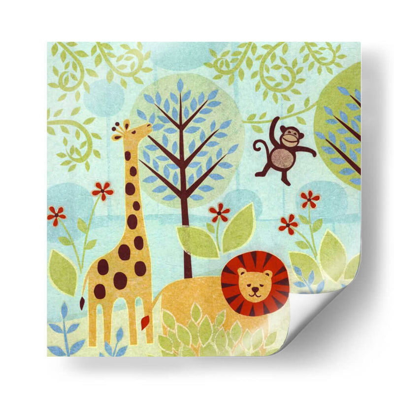 Buddies De La Selva - Kim Conway | Cuadro decorativo de Canvas Lab