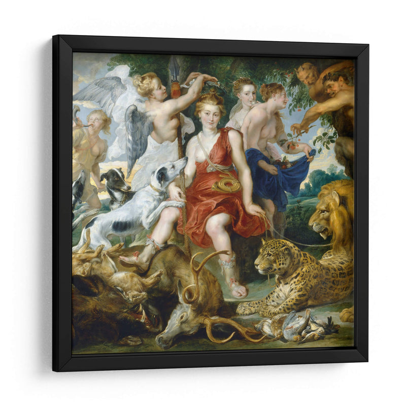 La coronación de Diana - Peter Paul Rubens | Cuadro decorativo de Canvas Lab