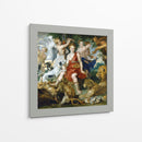 La coronación de Diana - Peter Paul Rubens | Cuadro decorativo de Canvas Lab