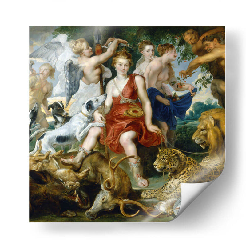 La coronación de Diana - Peter Paul Rubens | Cuadro decorativo de Canvas Lab