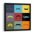 Rejilla De Bigote - Vision Studio | Cuadro decorativo de Canvas Lab