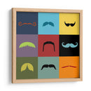 Rejilla De Bigote - Vision Studio | Cuadro decorativo de Canvas Lab