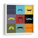 Rejilla De Bigote - Vision Studio | Cuadro decorativo de Canvas Lab