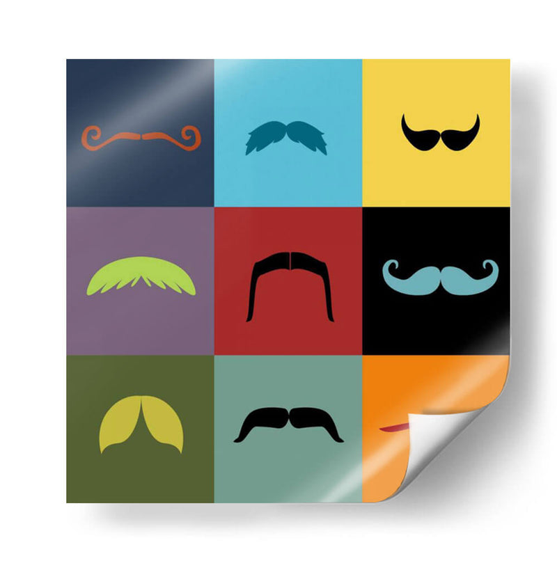 Rejilla De Bigote - Vision Studio | Cuadro decorativo de Canvas Lab