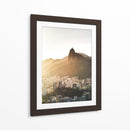 Cristo Redentor en la montaña | Cuadro decorativo de Canvas Lab