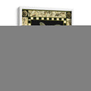 Palmas Limítradas En Negro Ii - Vision Studio | Cuadro decorativo de Canvas Lab