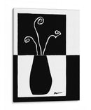 Flor Minimalista En Jarrón I - Jennifer Goldberger | Cuadro decorativo de Canvas Lab