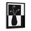 Flor Minimalista En Jarrón I - Jennifer Goldberger | Cuadro decorativo de Canvas Lab