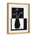 Flor Minimalista En Jarrón I - Jennifer Goldberger | Cuadro decorativo de Canvas Lab