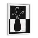 Flor Minimalista En Jarrón I - Jennifer Goldberger | Cuadro decorativo de Canvas Lab