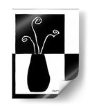 Flor Minimalista En Jarrón I - Jennifer Goldberger | Cuadro decorativo de Canvas Lab