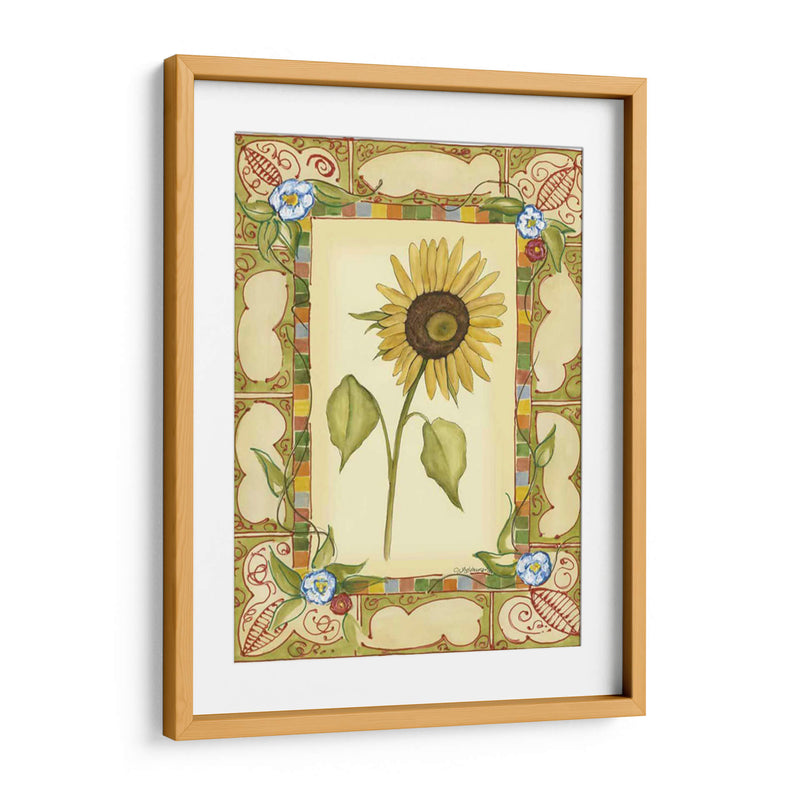 French Country Sunflower Ii - Jennifer Goldberger | Cuadro decorativo de Canvas Lab