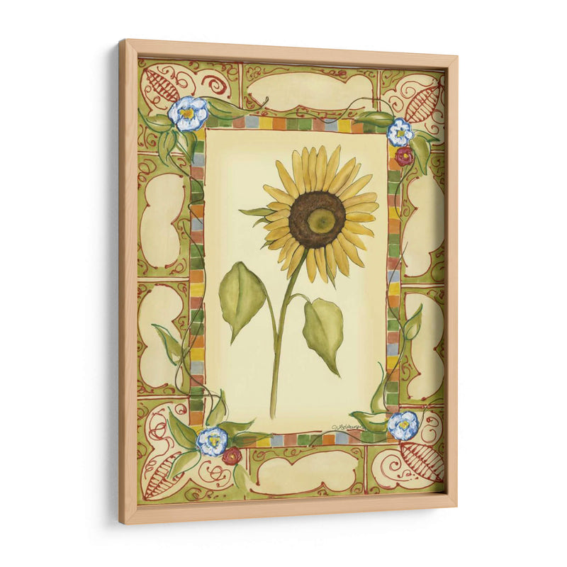 French Country Sunflower Ii - Jennifer Goldberger | Cuadro decorativo de Canvas Lab