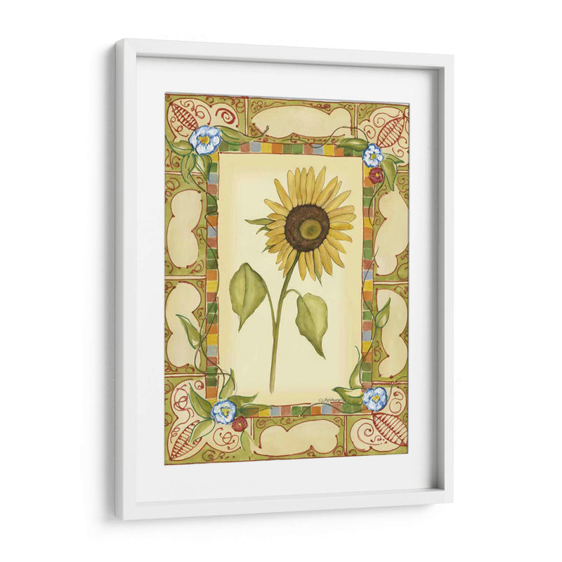 French Country Sunflower Ii - Jennifer Goldberger | Cuadro decorativo de Canvas Lab