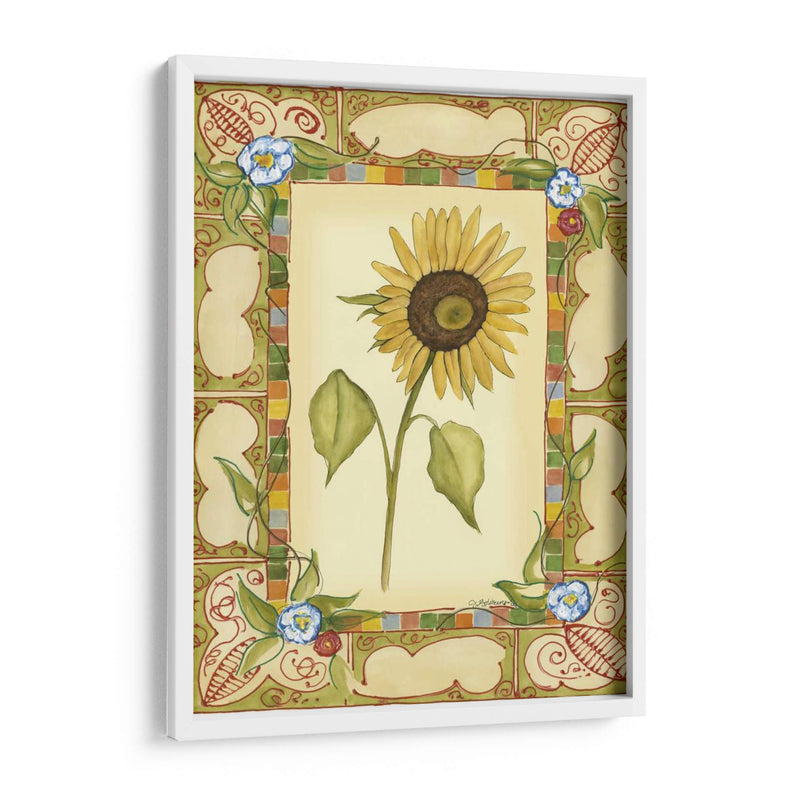 French Country Sunflower Ii - Jennifer Goldberger | Cuadro decorativo de Canvas Lab