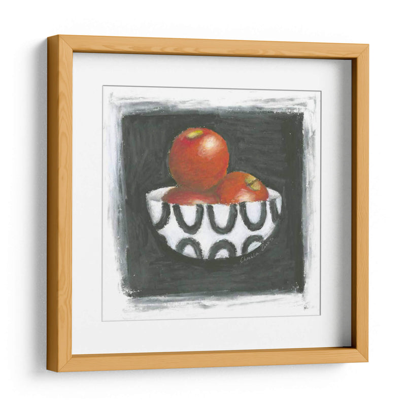 Manzanas En Un Tazón - Chariklia Zarris | Cuadro decorativo de Canvas Lab