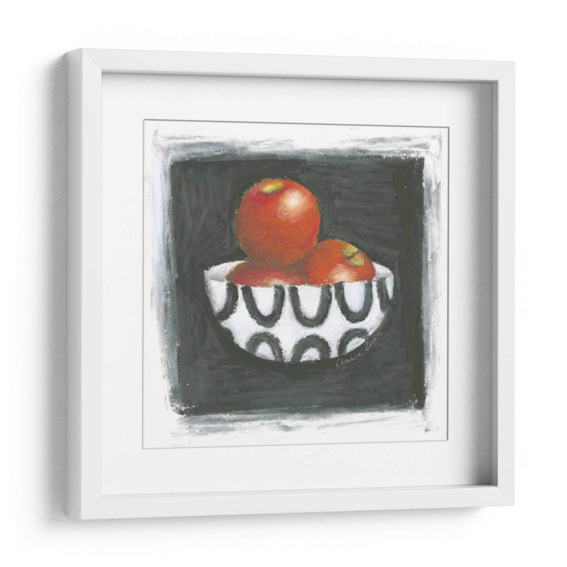Manzanas En Un Tazón - Chariklia Zarris | Cuadro decorativo de Canvas Lab